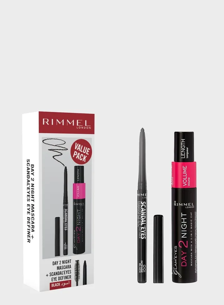 Day to Night + Scandaleyes Eye Definer