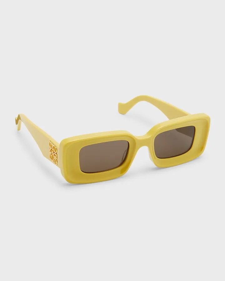 Anagram Rectangle Acetate Sunglasses