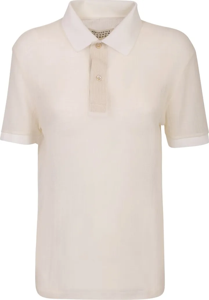 Ribbed Polo T-shirt