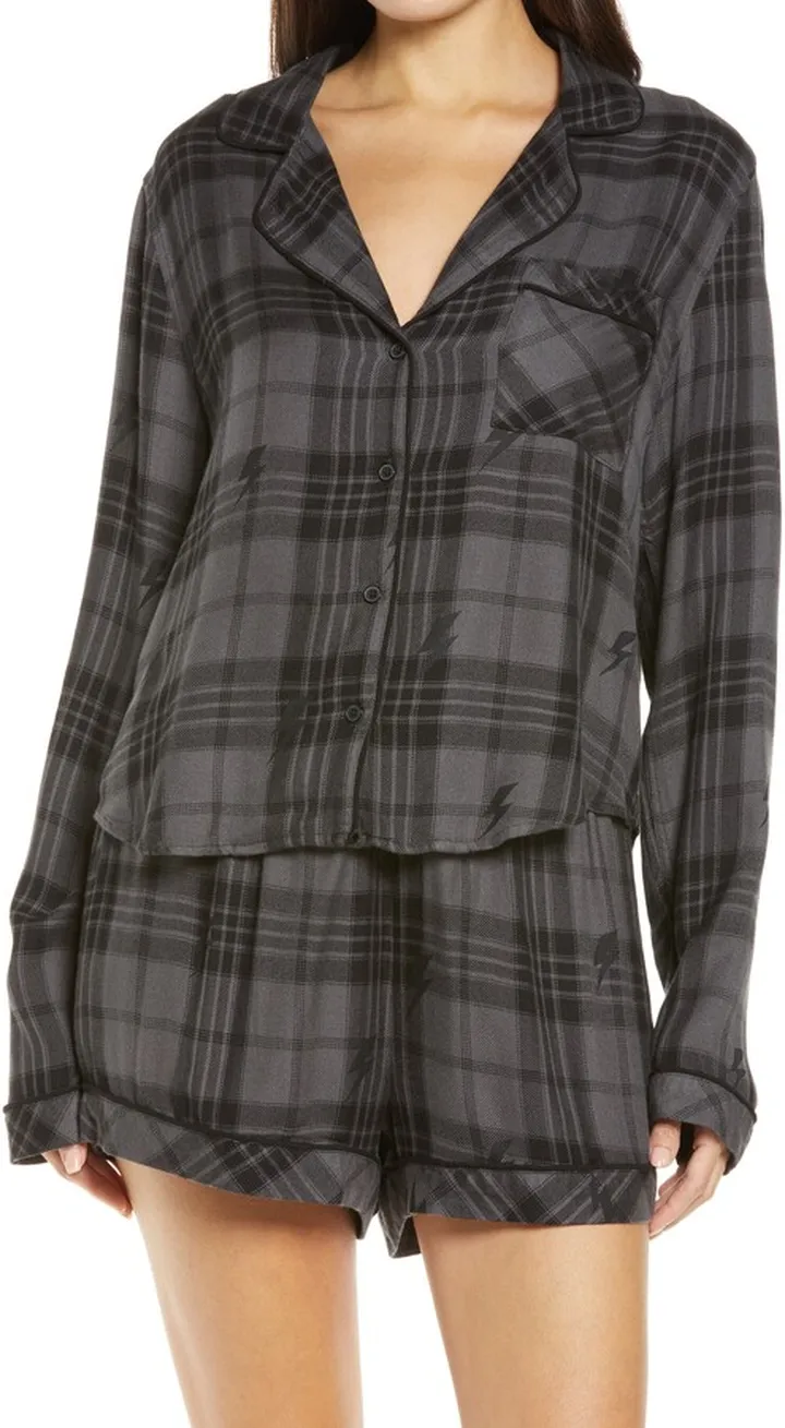 Kellen Plaid Short Pajamas