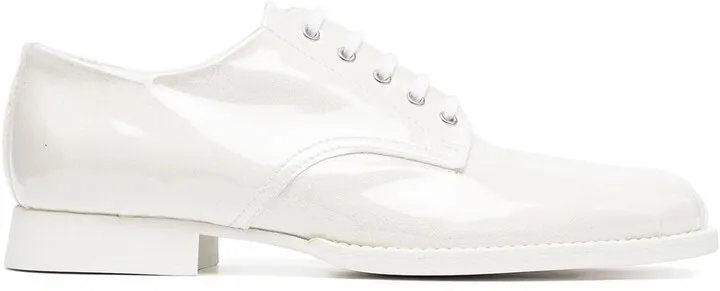 Almond Toe Lace-Up Shoes
