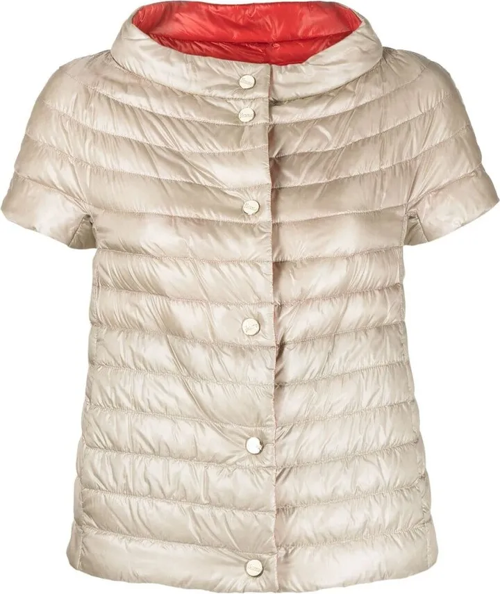 Padded Short-Sleeve Jacket