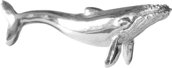 Lee Renee - Blue Whale Lapel Pin – Silver