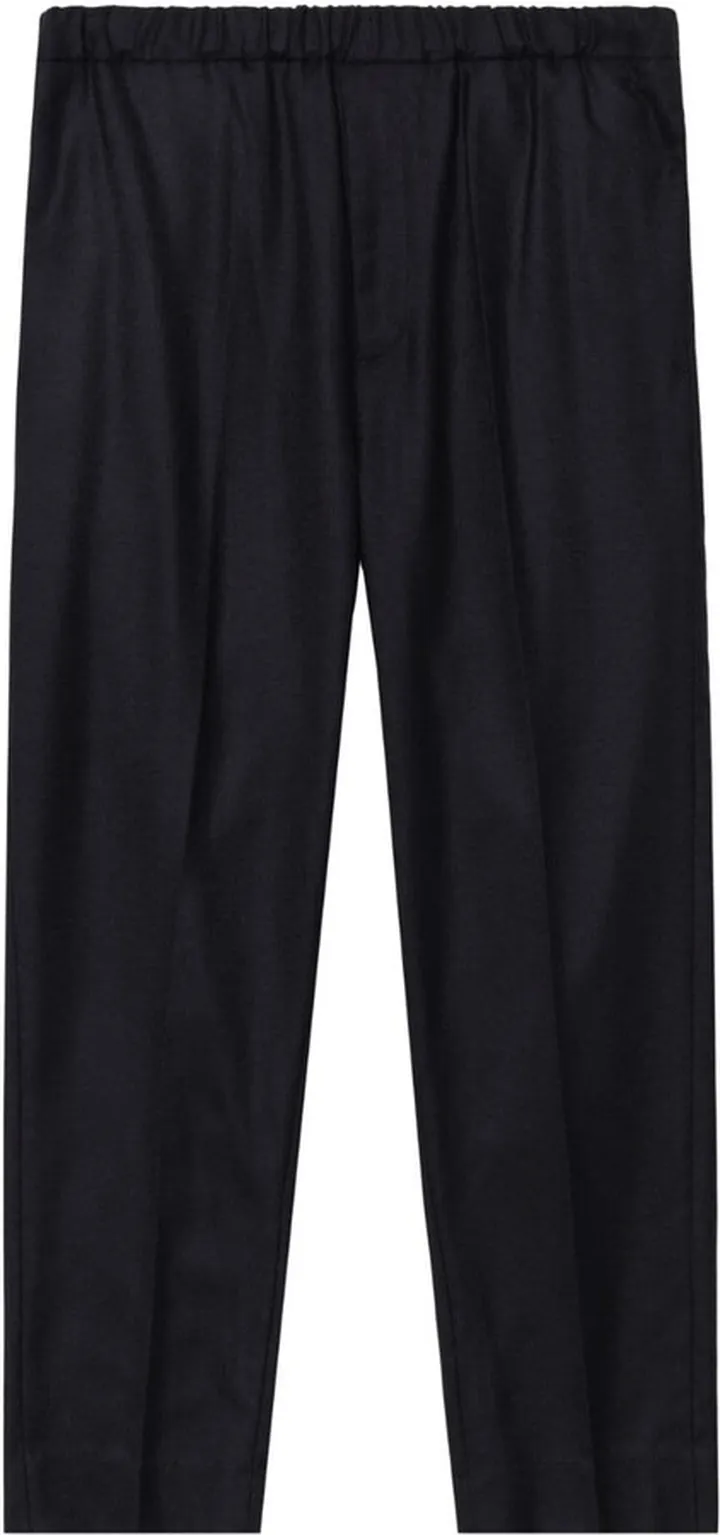 Tapered Wool Trousers
