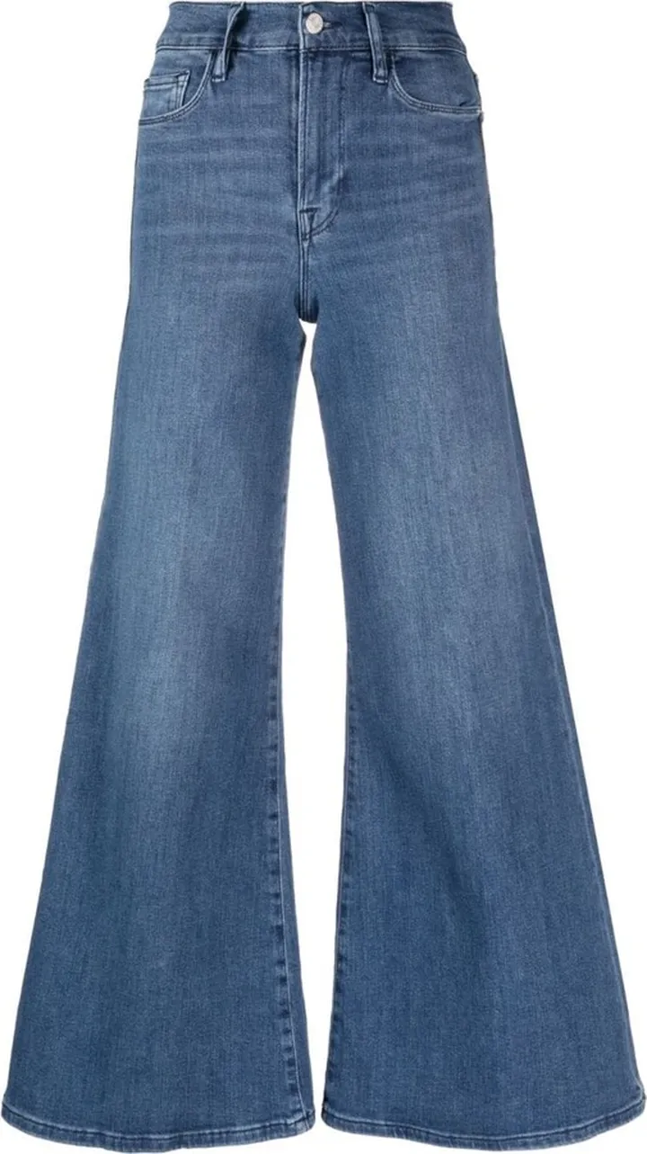 Le Palazzo Crop wide-leg jeans