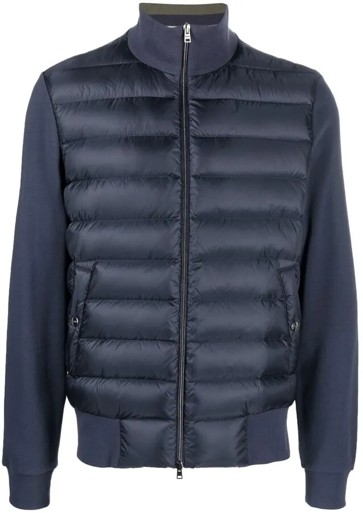 Quilted Bomber Jacket