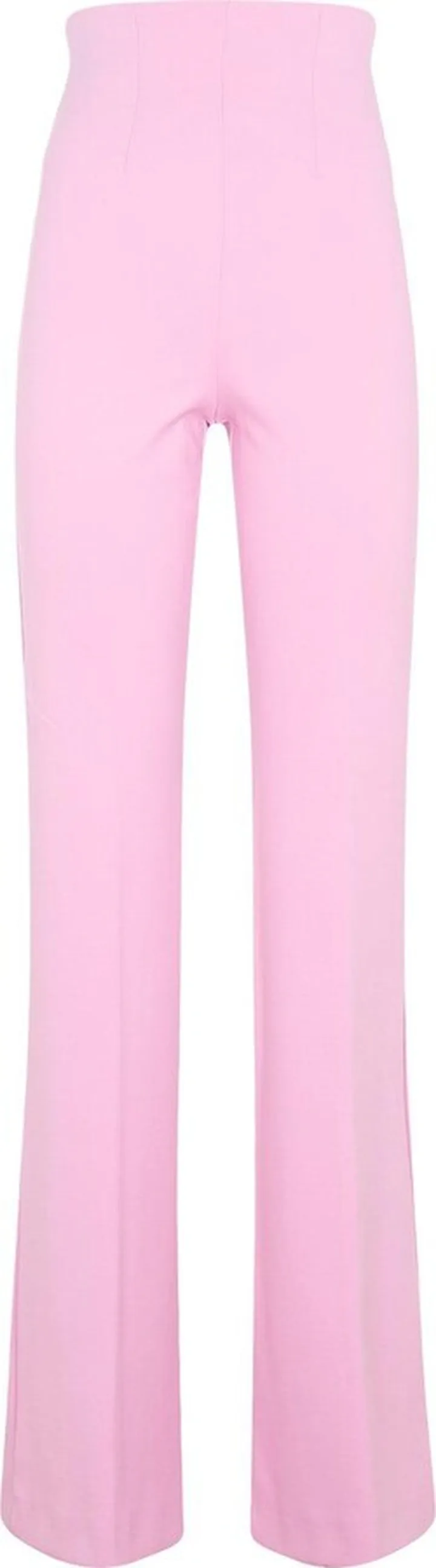 High Waist Straight Leg Trousers