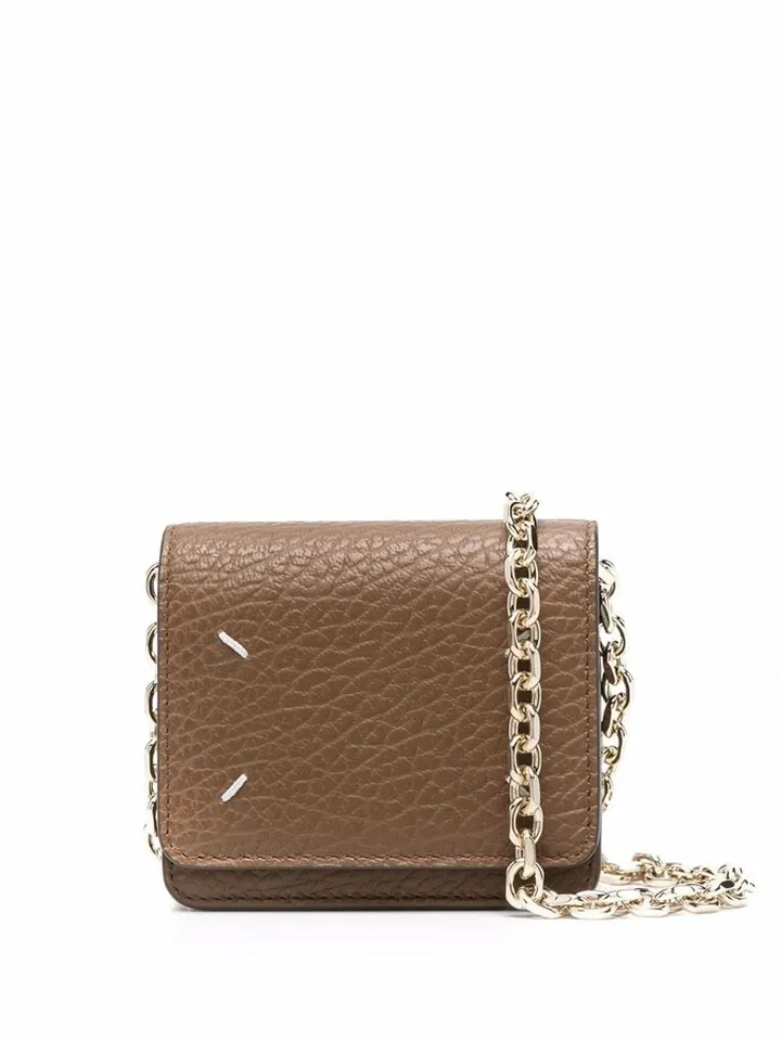 Whipstitch-Detail Crossbody Bag