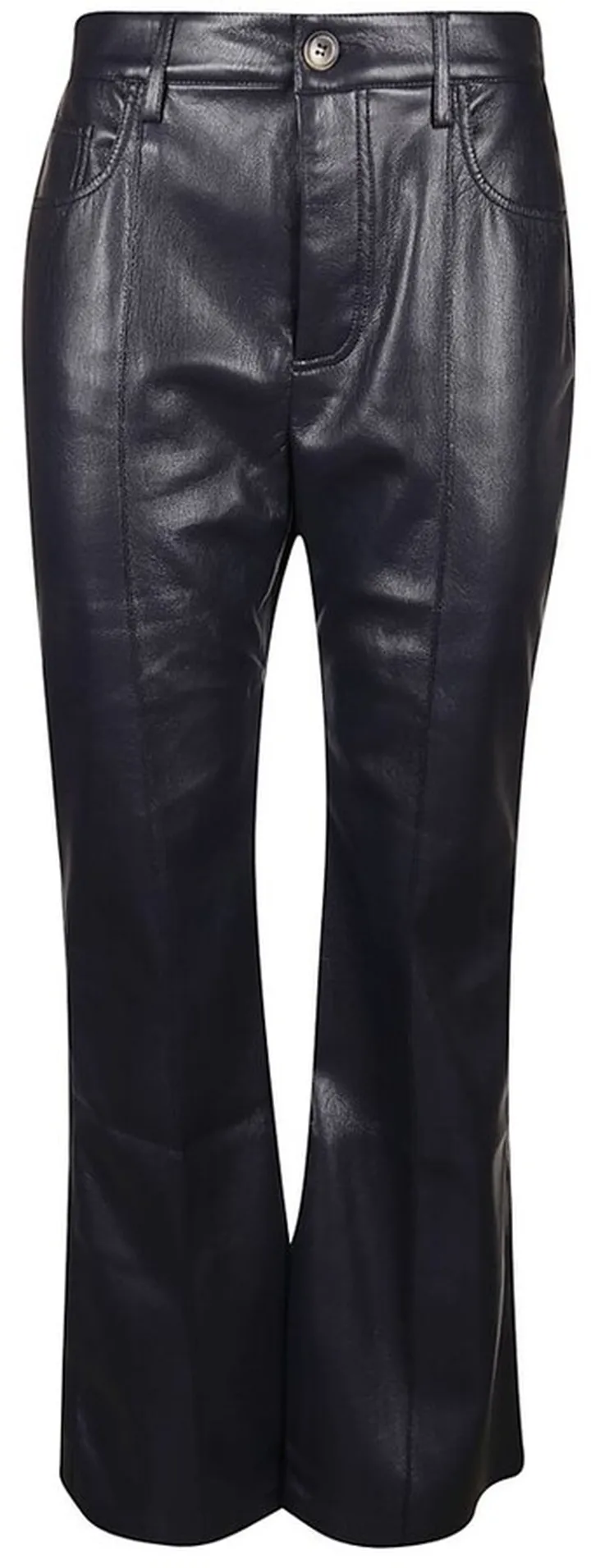 Nanushka Faux Leather High Waist Trousers
