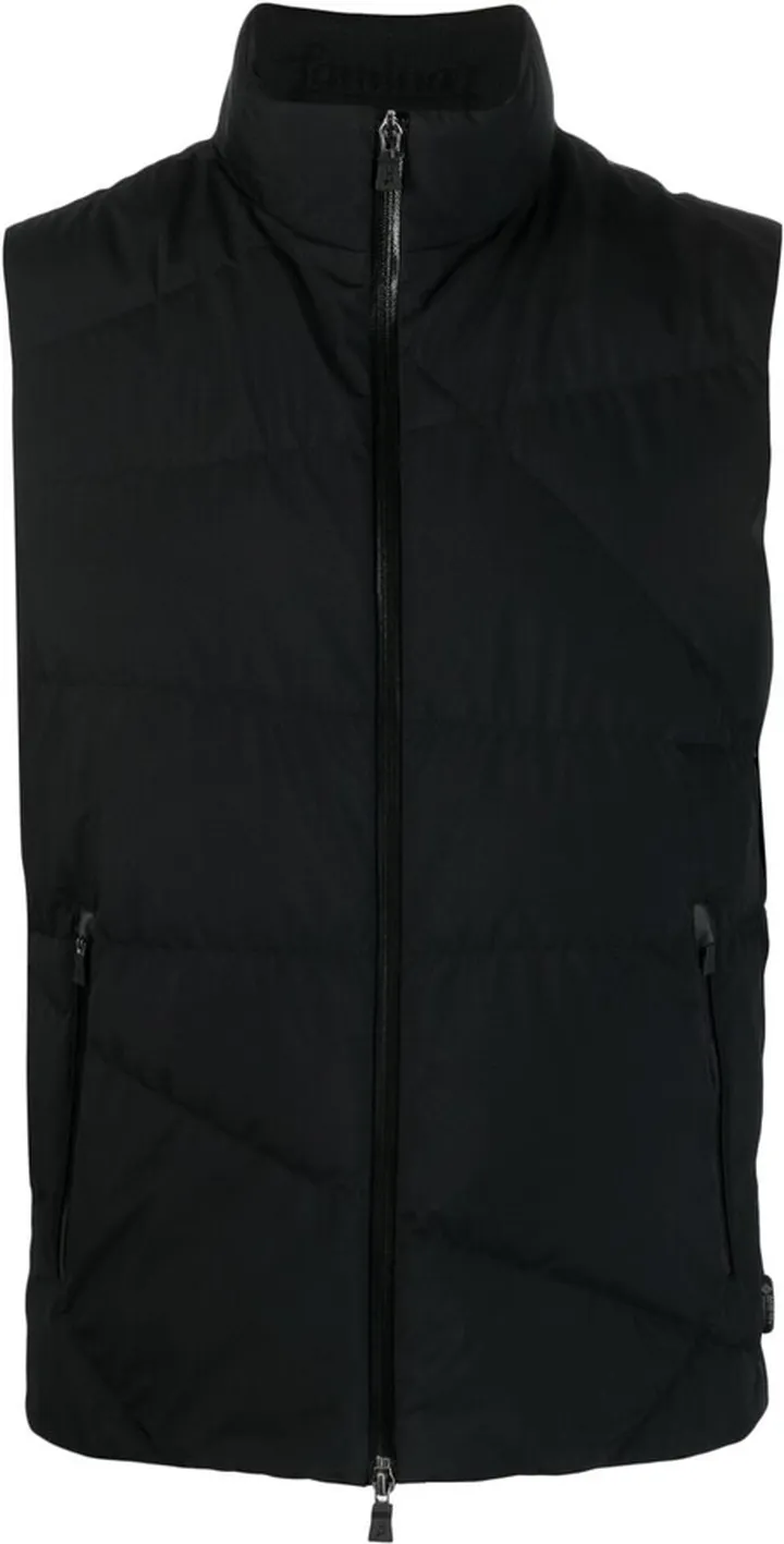 Feather-Down Padded Gilet