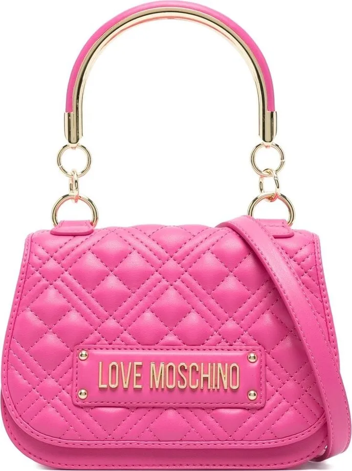 Diamond-Quilted Tote Bag