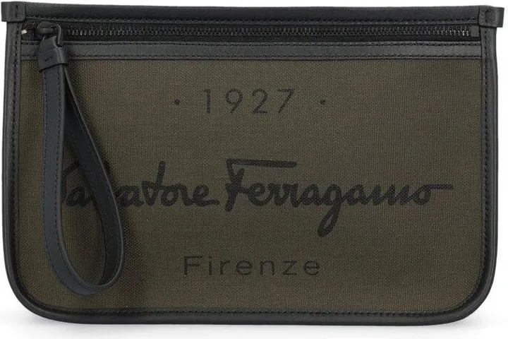 1927 Logo Printed Toiletry Bag
