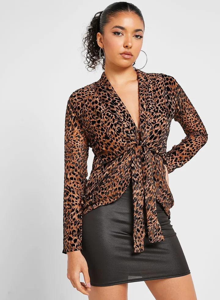 Animal Print Shirt