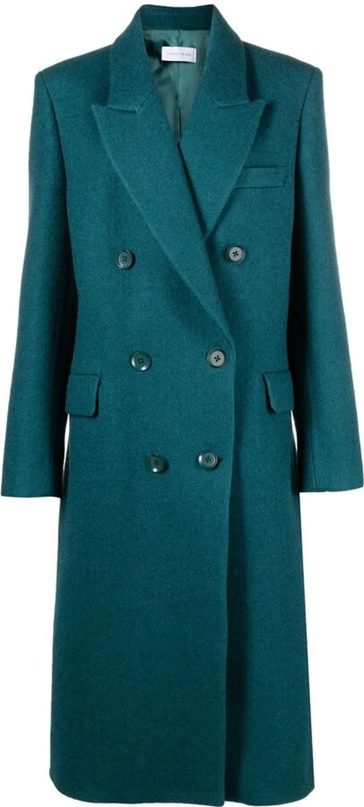 Double-Breasted Peak Lapels Coat