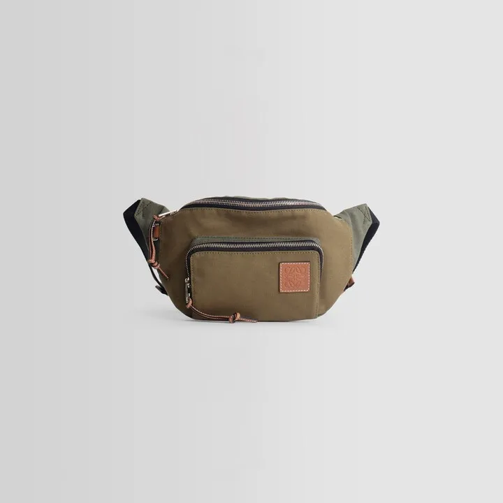 Loewe Man Green Fanny Packs
