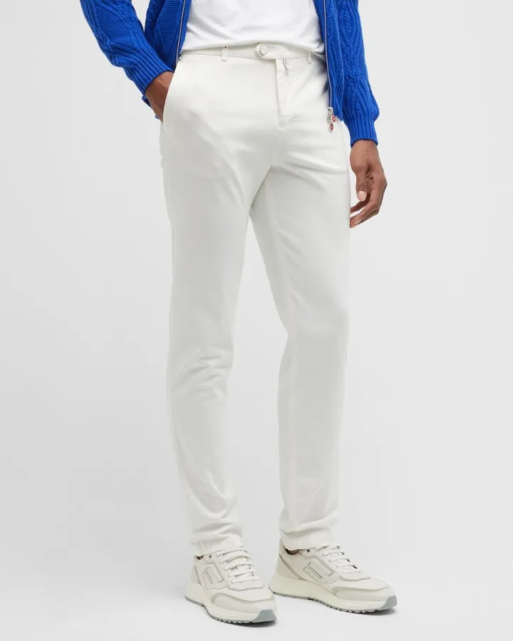 Men's Cotton-Cashmere Trousers