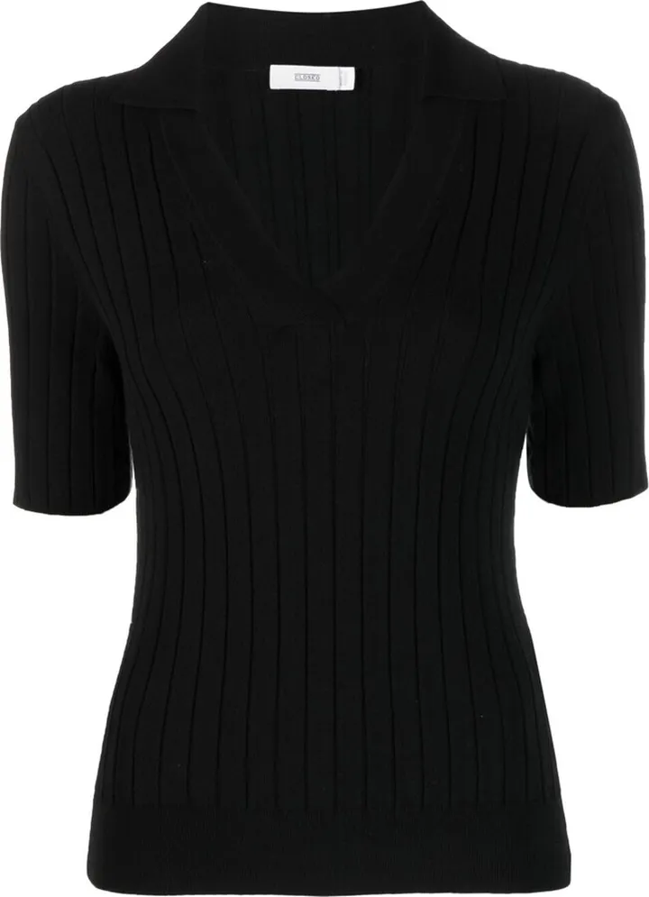 CLOSED- Knitted Polo Shirt