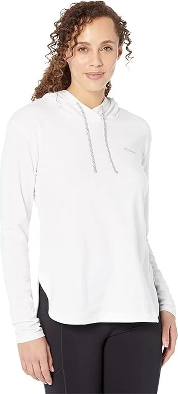 Columbia Sun Trek Hooded Pullover (White) Women's Clothing