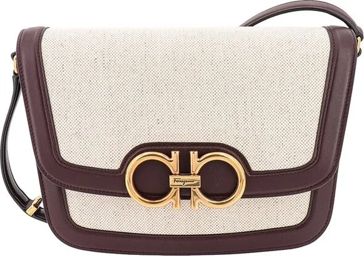 Salvatore Ferragamo Gancini Plaque Crossbody Bag