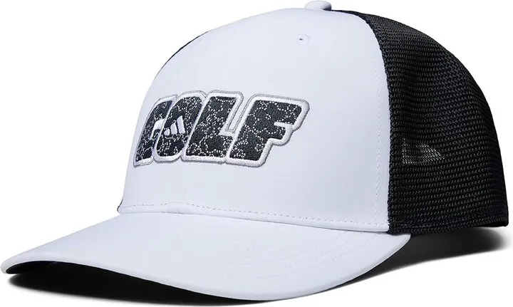 adidas Golf Golf Low Pro Trucker (White) Caps