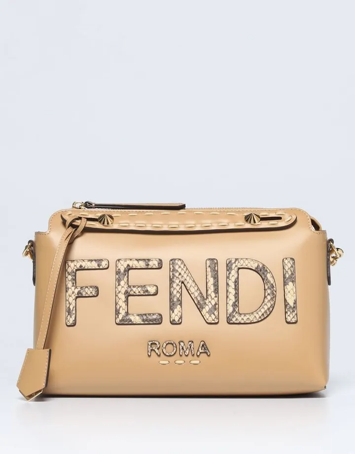 By The Way Fendi bag in leather with logo