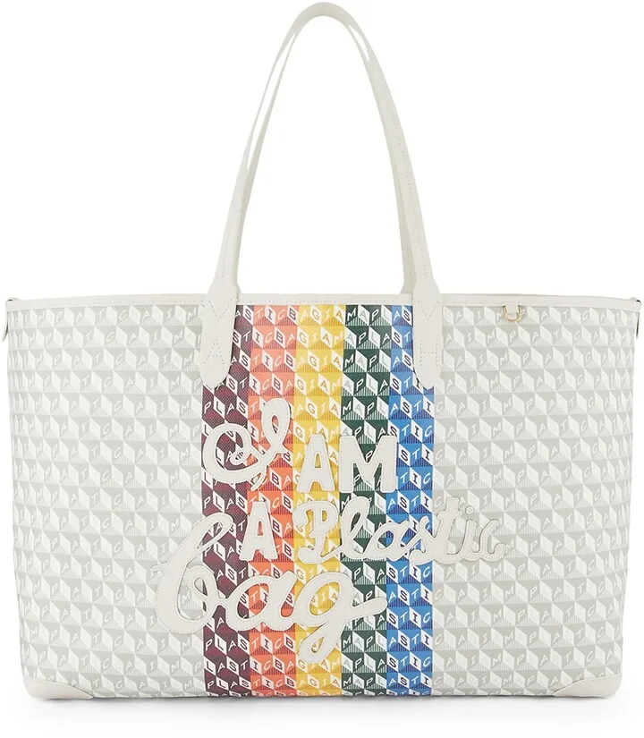 I Am a Plastic Bag Canvas Tote