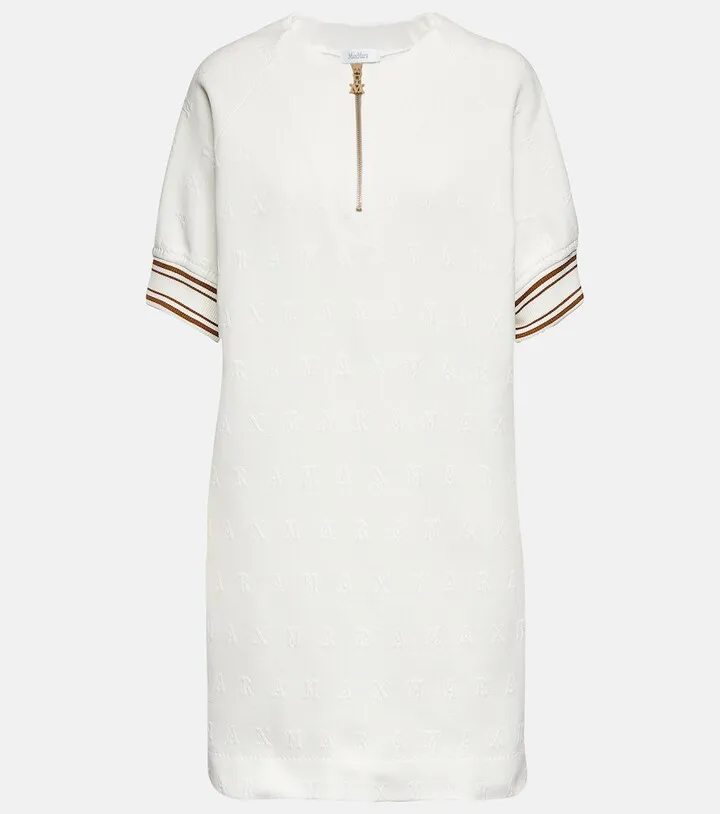 Fiumana embroidered mini dress