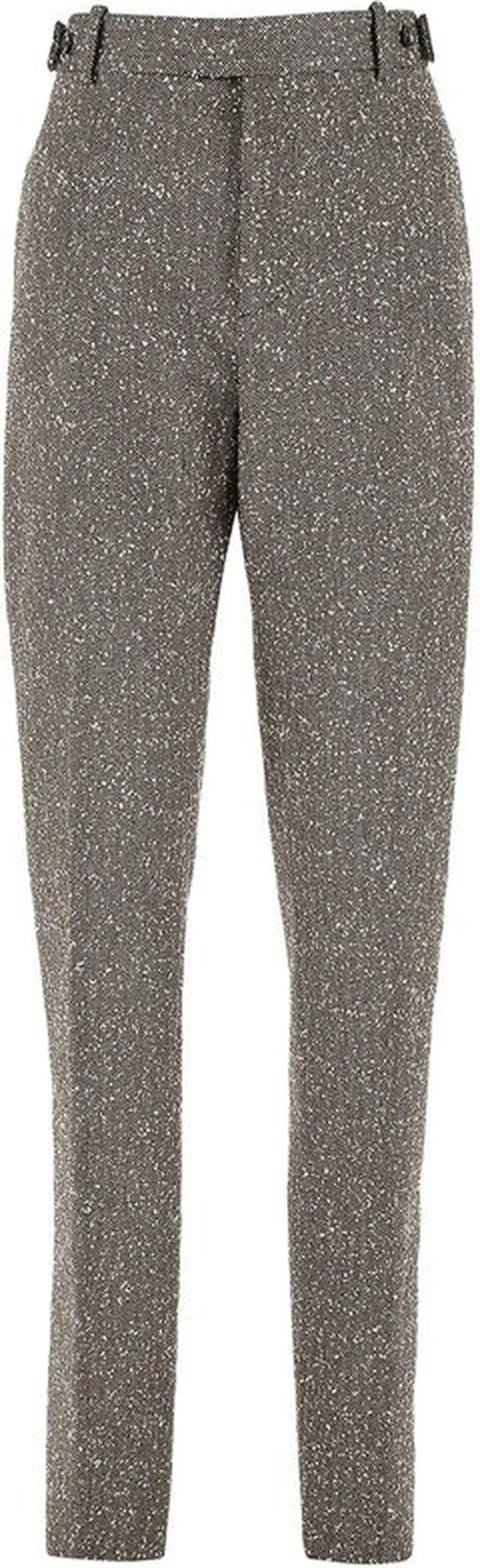 Bottega Veneta Herringbone Straight Trousers