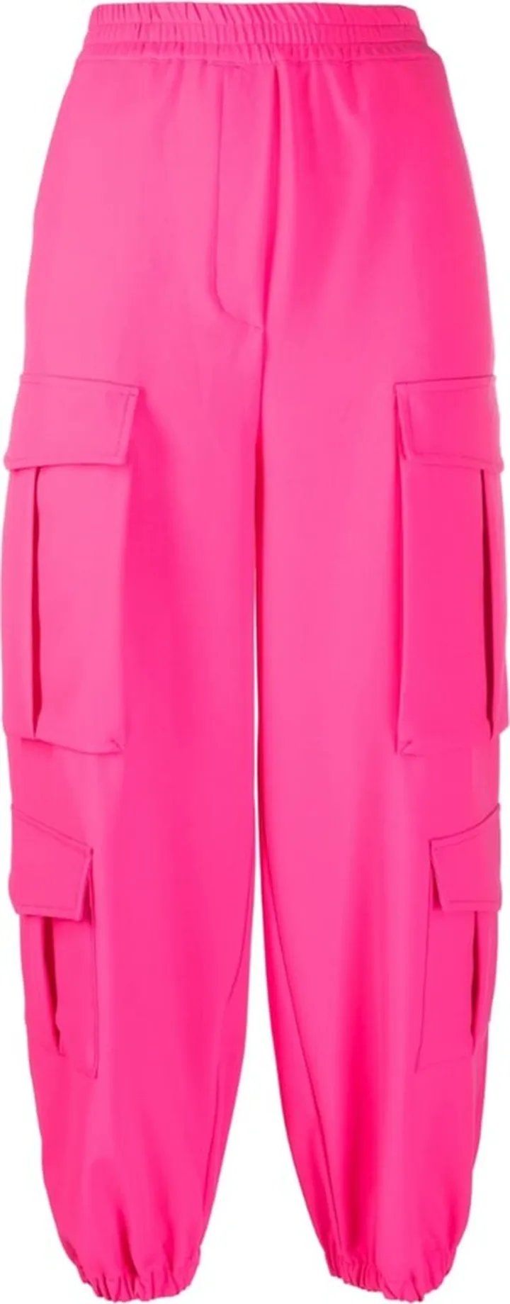 Cropped Cargo Trousers