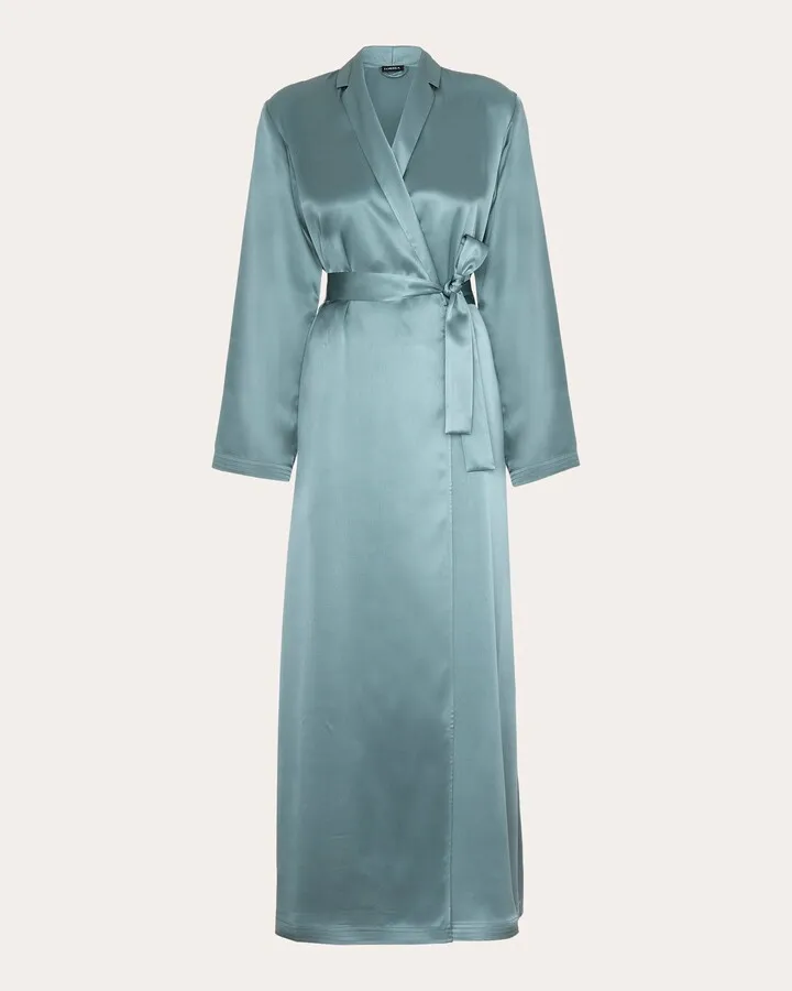 Long Silk Robe