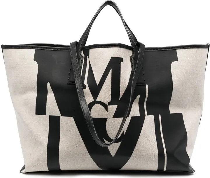 medium Aren Logo-Glitch Tote Bag