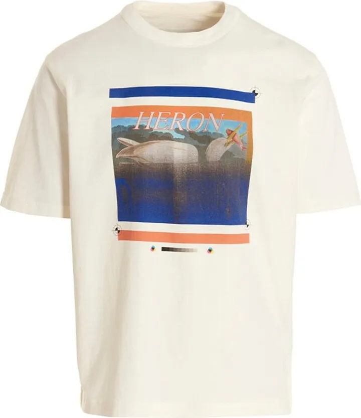 Heron Preston Graphic Printed Crewneck T-Shirt