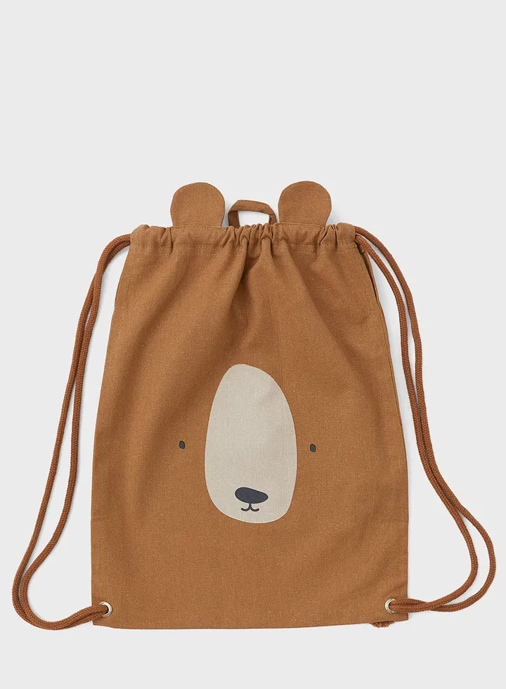 Cotton Canvas Gym Bag