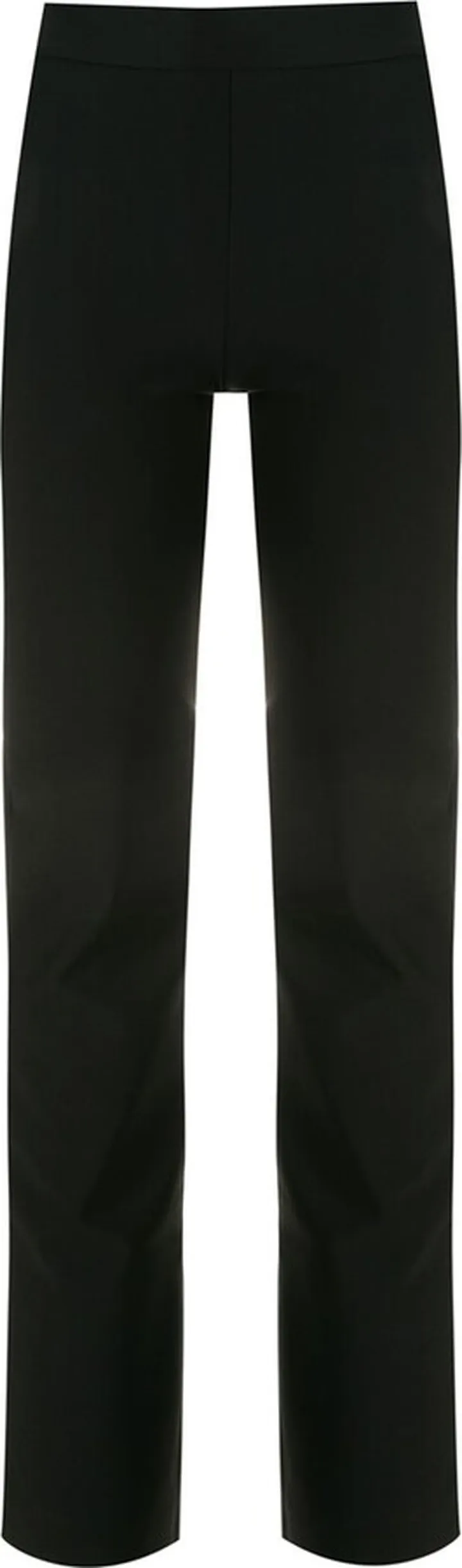 Stretch Straight-Leg Trousers