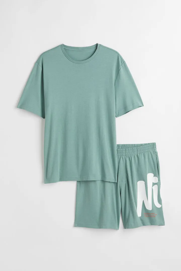 Pajama T-shirt and Shorts