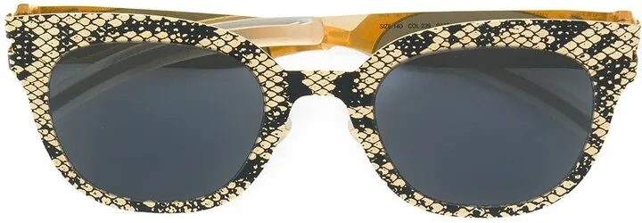 Square Frame Printed Sunglasses