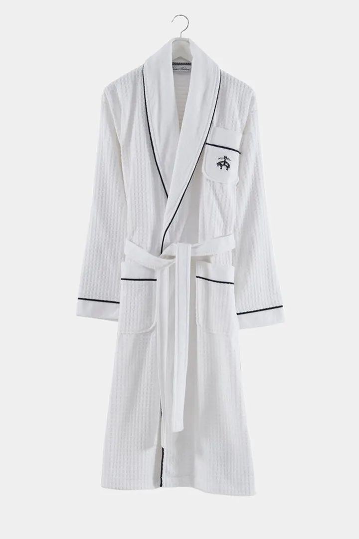Waffle Terry Bathrobe