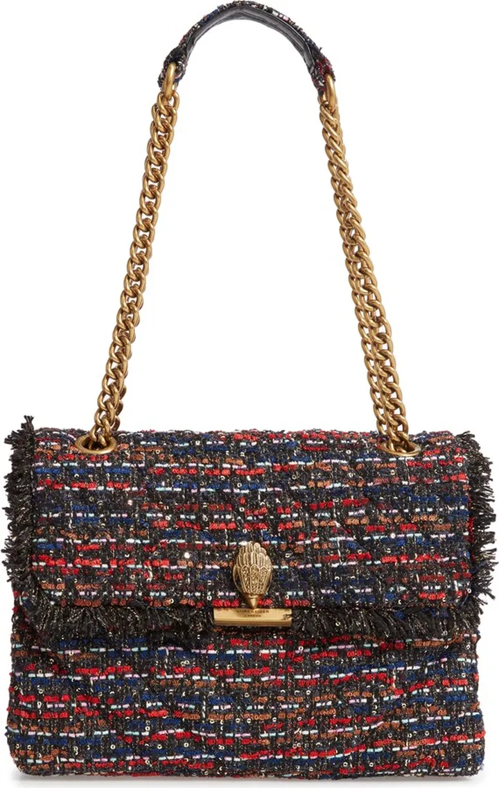 Large Kensington Tweed Shoulder Bag