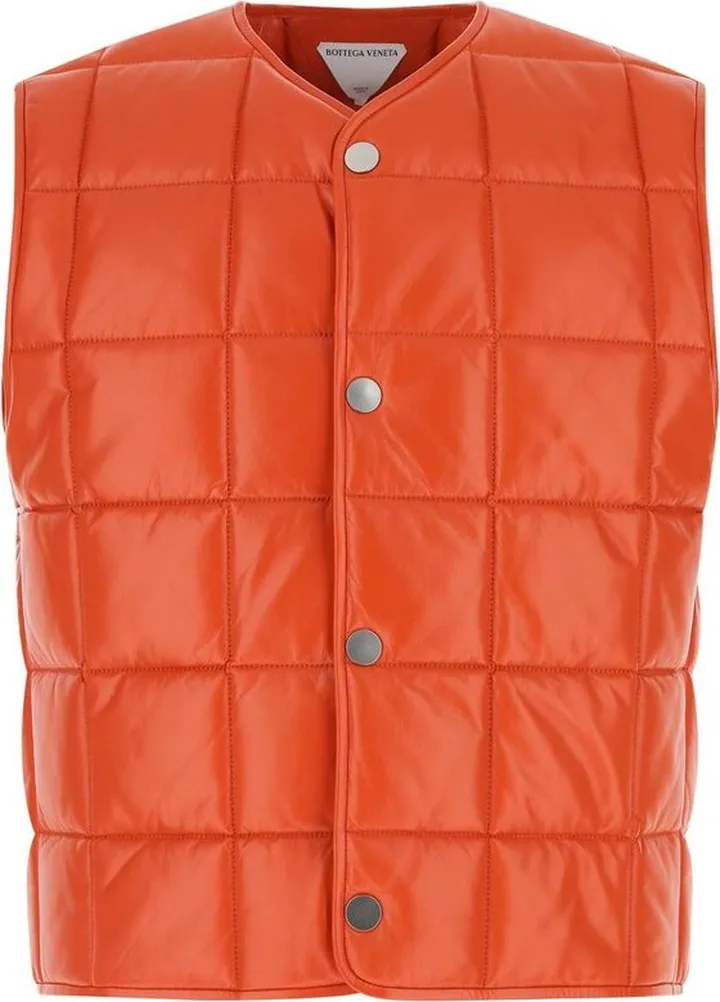 Bottega Veneta Padded Button-Up Vest