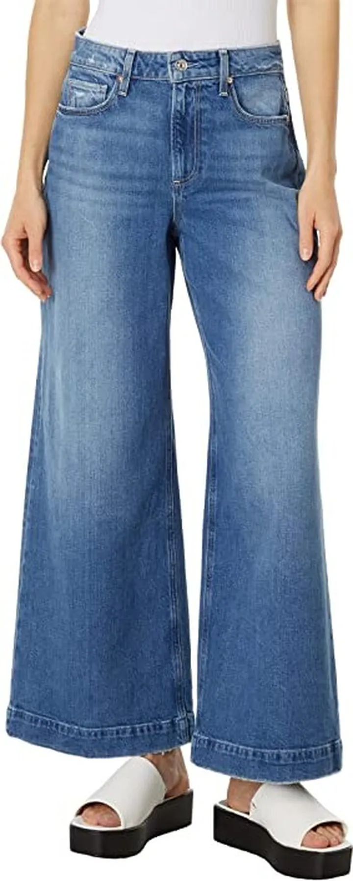 Paige Harper Ankle in All That Distressed (All That Distressed) Women's Jeans