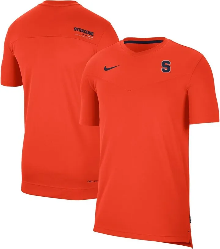 Men's Nike Orange Syracuse Orange 2022 Coaches Uv Performance T-shirt
