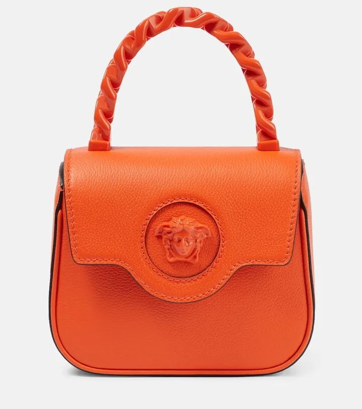 La Medusa small leather tote