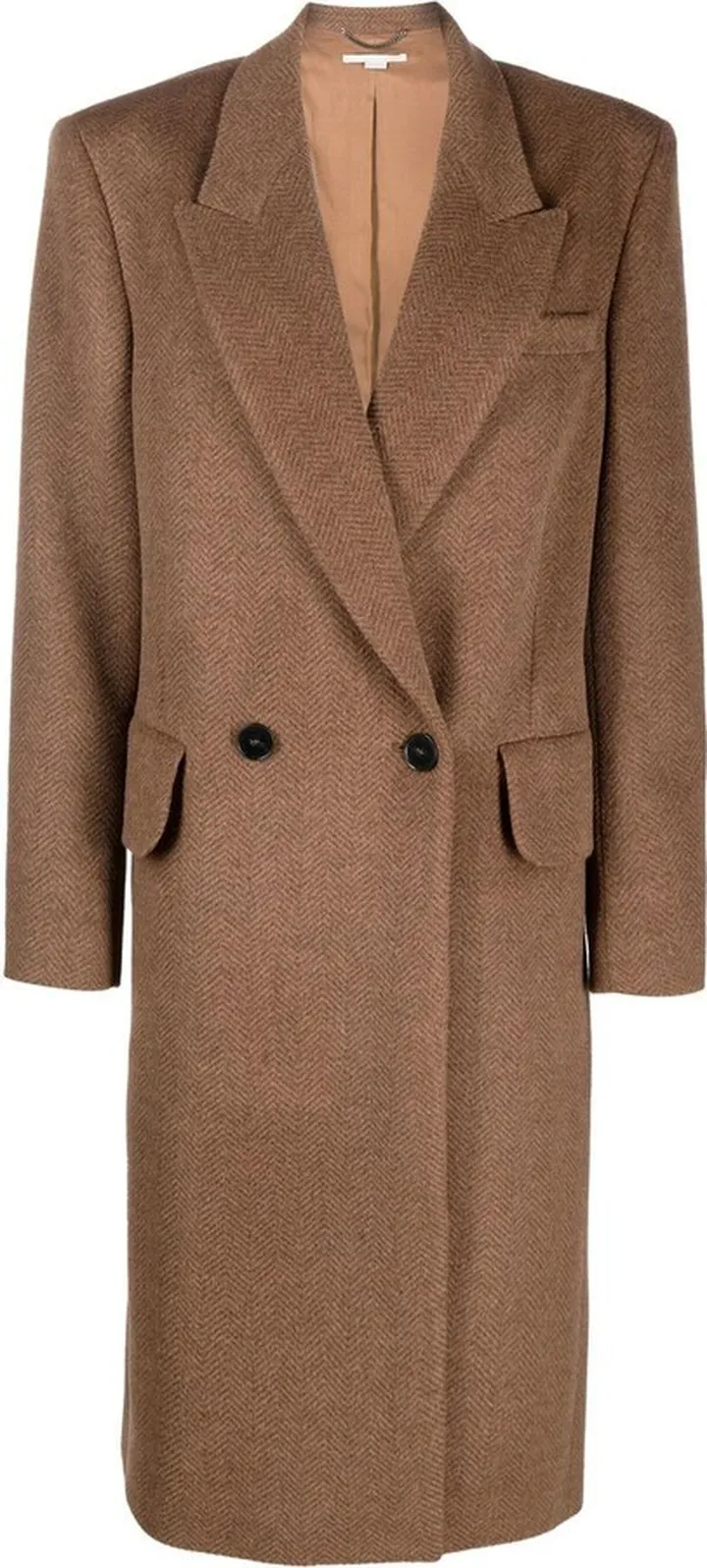 Double-Breasted Wool Coat