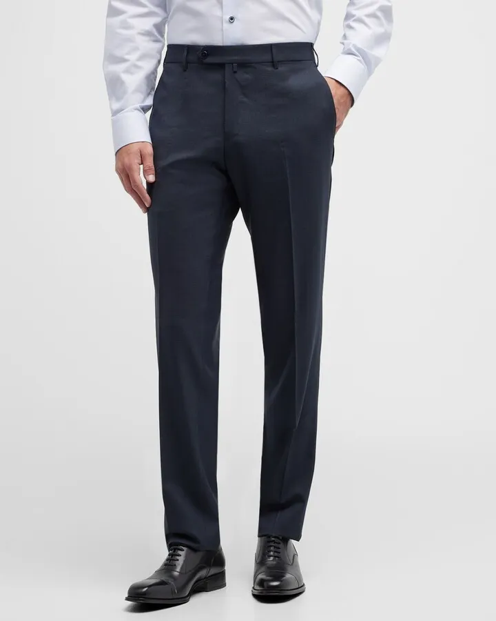 Men's Mini-Houndstooth Travel Pants