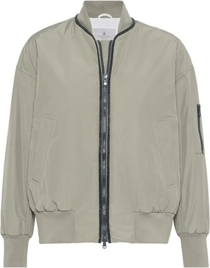 Bomber jacket with padding