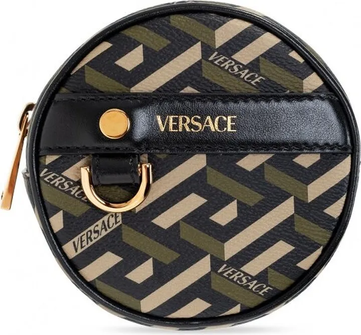 Versace La Greca Pattern Logo Detailed Belt Bag