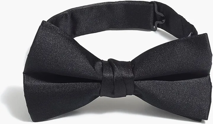 J.Crew Factory Men's Pre-Tied Satin Bow Tie