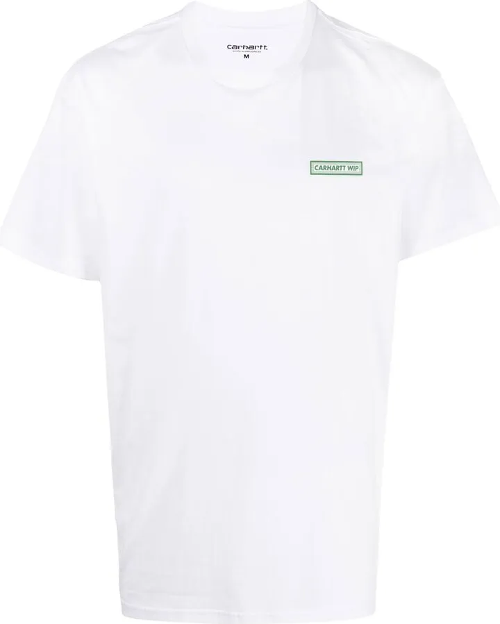 graphic-print organic cotton T-shirt
