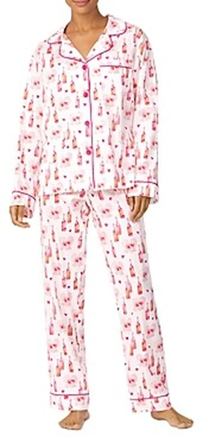 BedHead Pajamas Hearts Organic Cotton Pajama Set