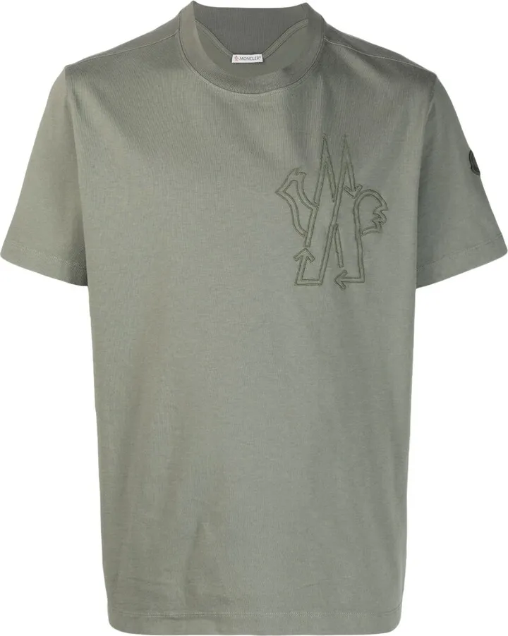 logo-print cotton T-shirt